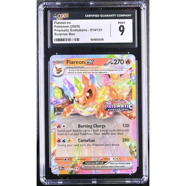2025 Flareon ex - Prismatic Surprise Box | CGC 9 |