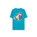 Pokemon - Pixel Snorlax - Men's T-Shirt - Large
