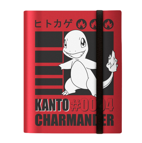 9-Pocket Pro-Binder For Pokemon - Charmander