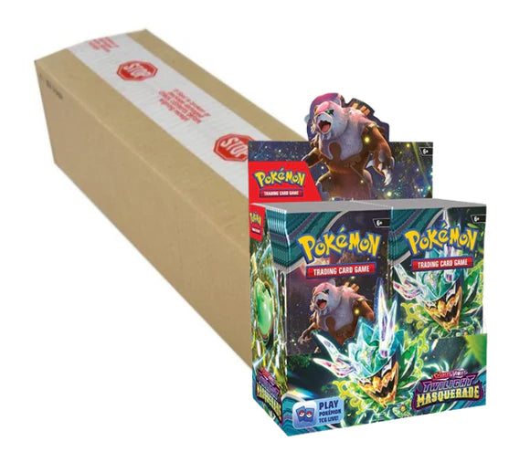 Pokemon - Twilight Masquerade Booster Display Box Case (6 stk)