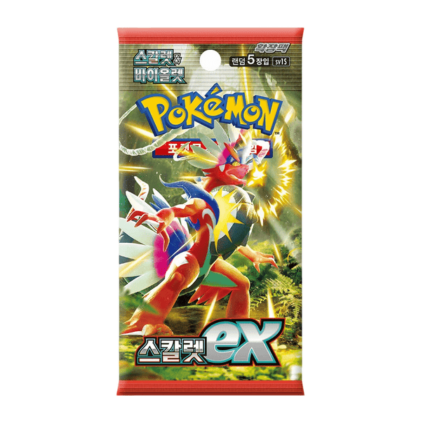 Pokemon Scarlet Koreansk Boosterpakke