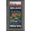 Base set sealed booster pack - Venusaur 1st ED. shadowless PSA 9