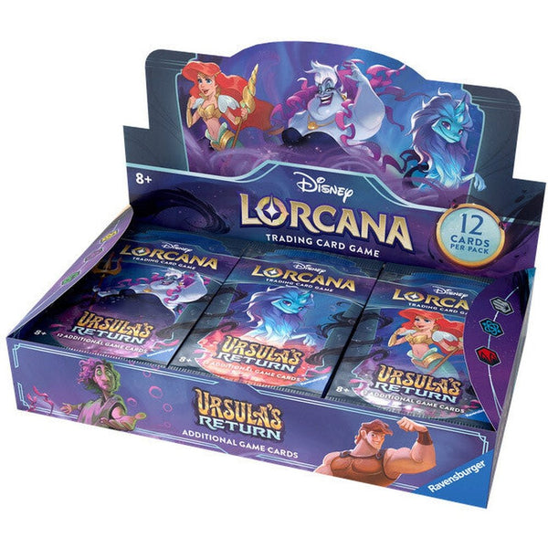 Disney Lorcana TCG Set 4 Ursula's Return Booster Box