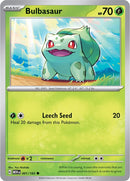 Bulbasaur 001/165 151 reverse holo - Blooming Waters promo (2023) [Mint]