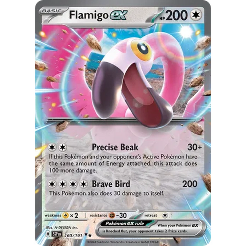 Flamigo ex - 160/191 - Ultra Rare