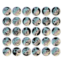 Pokemon Kinesisk Bright Fantasy Coin Set