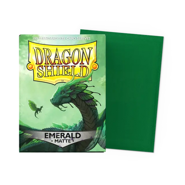 Dragon Shield - Emerald Matte x 100