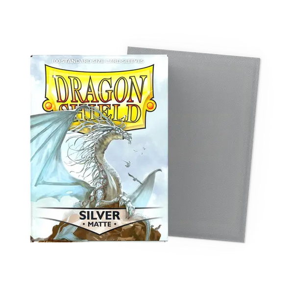 Dragon Shield - Silver Matte x 100