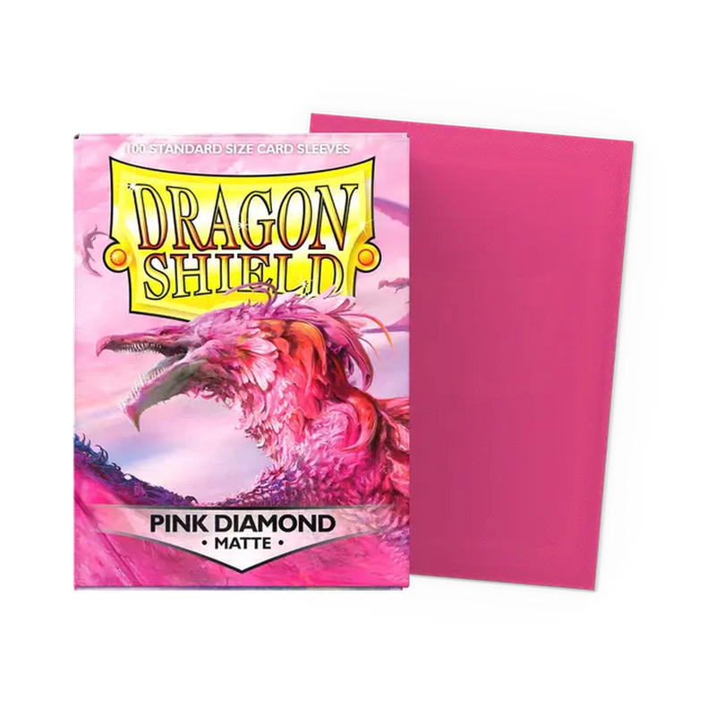 Dragon Shield - Pink Diamond Matte x 100