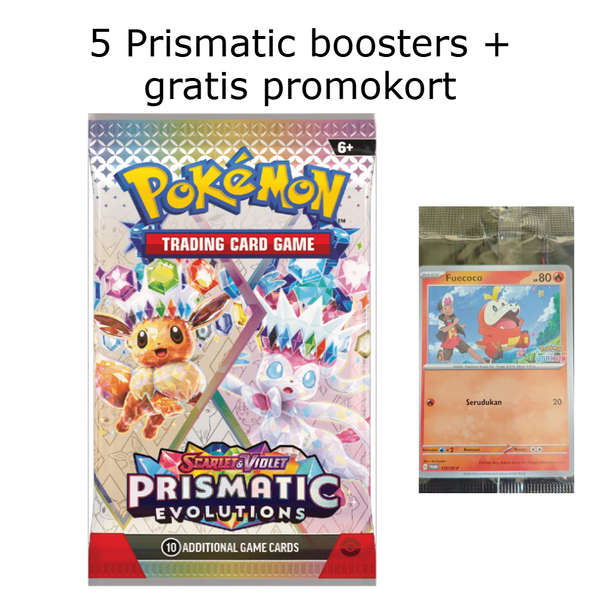 Rip And Ship Prismatic Evolutions Bundle 1 (Maks 1 per pers)