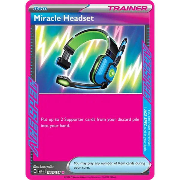 Miracle Headset - 183/191 - Ace Rare