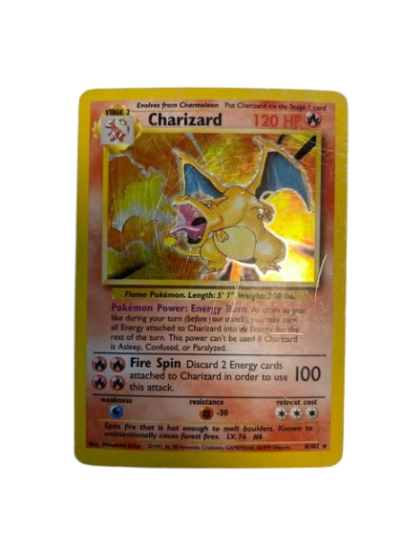 Charizard - 4/102 - Holo Rare Unlimited (MP/HP)