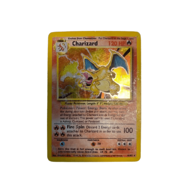 Charizard - 4/102 - Holo Rare Unlimited