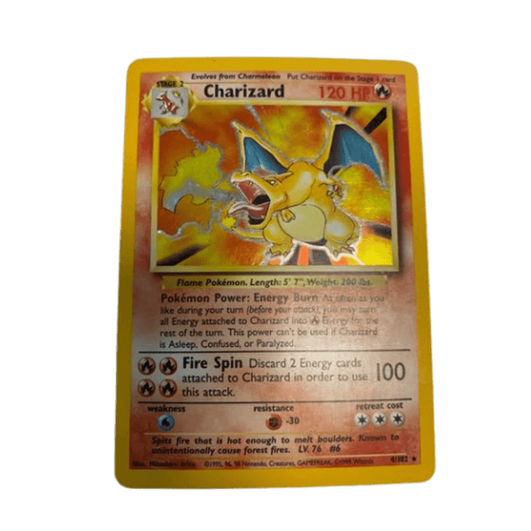 Charizard - 4/102 - Holo Rare Unlimited LP