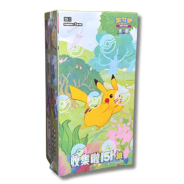 Pokemon Collect 151 Journey Chinese Booster Box