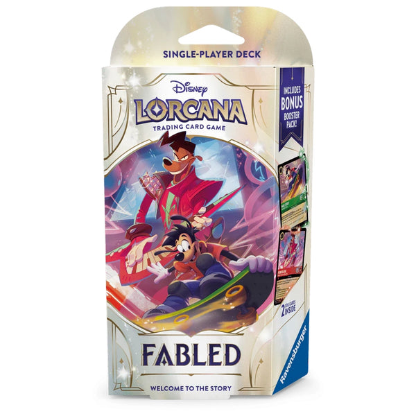 Disney Lorcana Fabled Starter Single-Player Deck - Emerald & Ruby