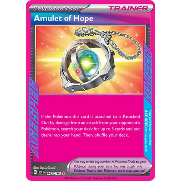 Amulet of Hope - 162/191 - Ace Rare