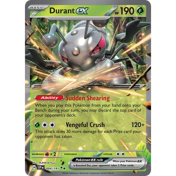 Durant ex - 004/191 - Ultra Rare