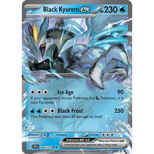 Black Kyurem ex - 048/191 - Ultra Rare