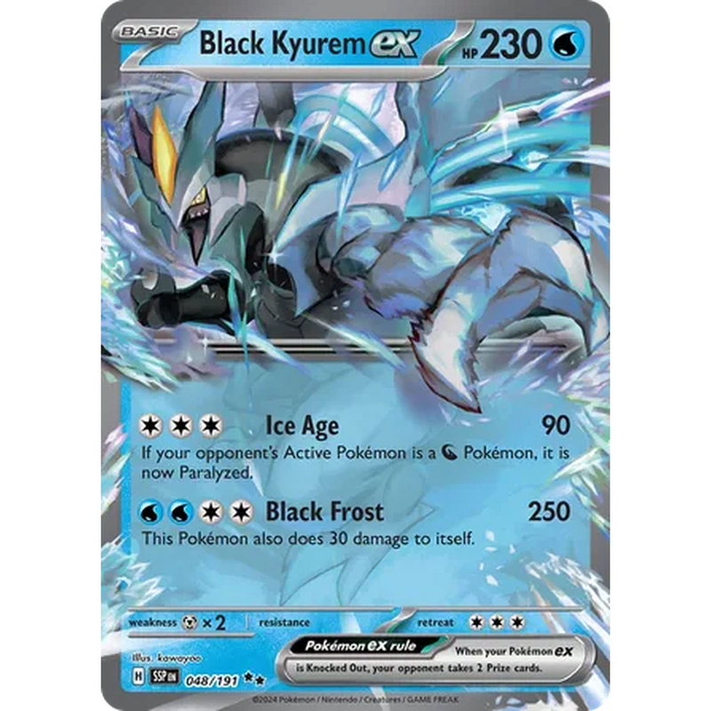 Black Kyurem ex - 048/191 - Ultra Rare