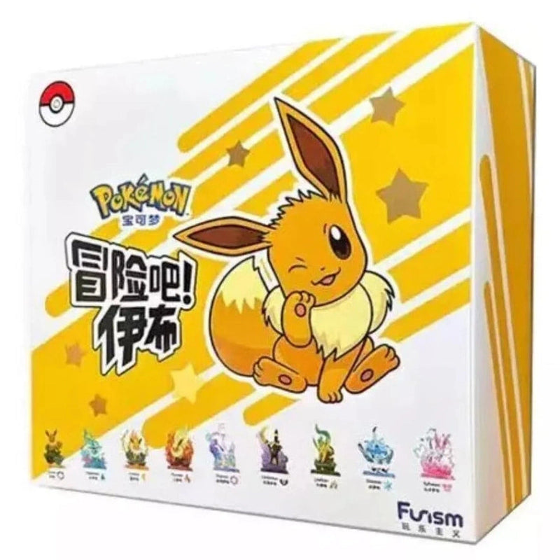 Pokemon Eevee Figure Mystery Box Display