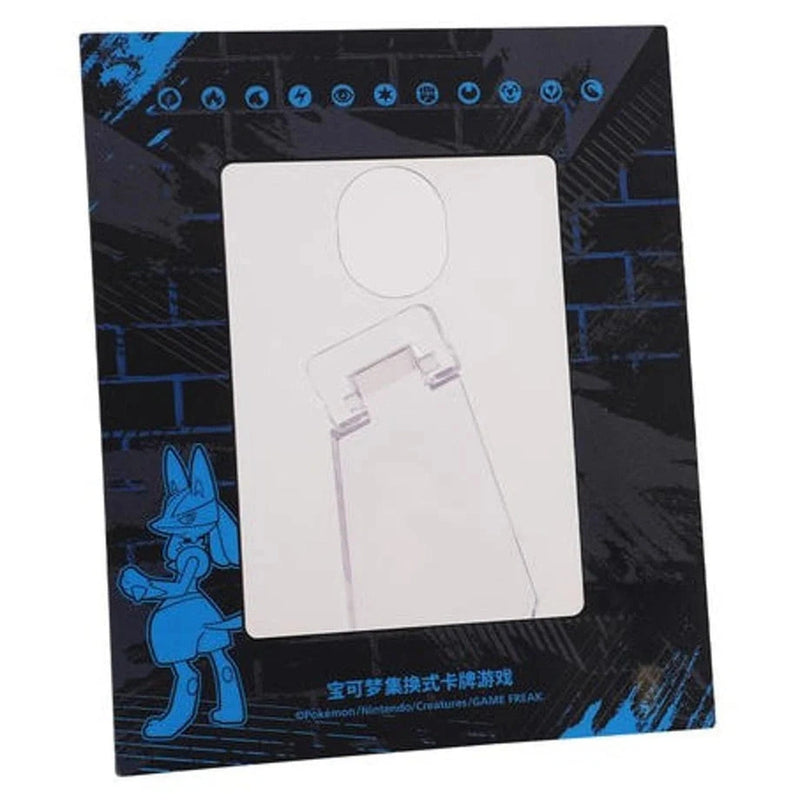 Pokemon Kinesisk Lucario Kort Display Ramme