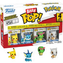 Bitty POP! Pokemon 4pk - Pikachu, Vaporeon, Caterpie, Cubone