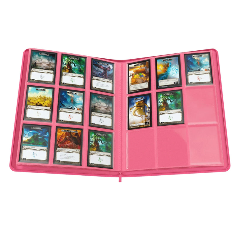 Gamegenic - 18 Pocket Zip-Up Album Pink