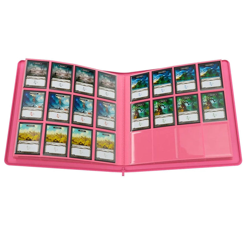 Gamegenic - 24 Pocket Zip Up Album Pink