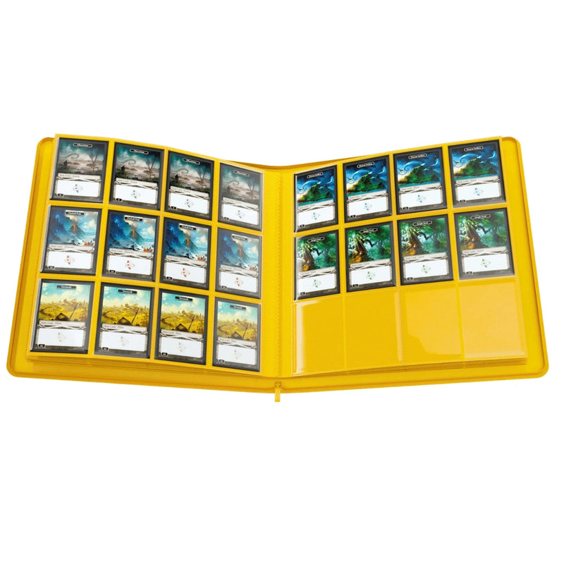 Gamegenic - 24 Pocket Zip Up Album Yellow