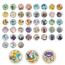 Pokemon Kinesisk Gem Pack Badge Set