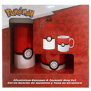 Pokemon - Aluminiums Flaske + Krus