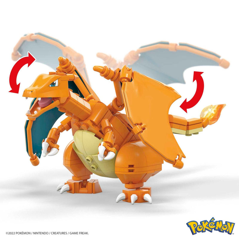 Mega Construx - Pokemon Charizard 222 Deler