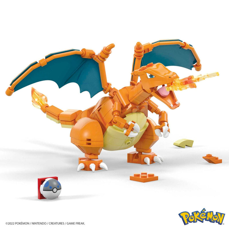 Mega Construx - Pokemon Charizard 222 Deler