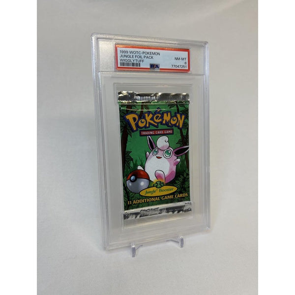 Pokemon - Jungle 1999 - Wigglytuff Boosterpakke PSA 8