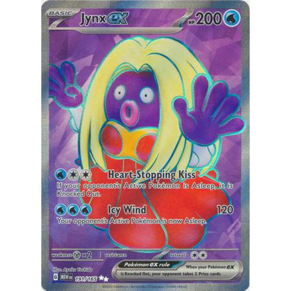 Jynx ex - 191/165 - Full Art Secret Rare