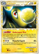 Lanturn reverse holo 86/95 Unleashed 2010 LP