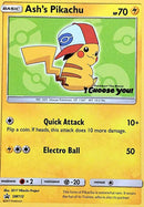 Ash's Pikachu SM112 Promo 2017 NM
