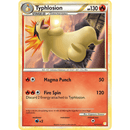 Typhlosion holo(cracked ice) 32/123 HeartGold & SoulSilver 2010 MP