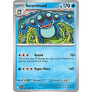 Seismitoad poke ball 021/086 Black Bolt 2025 NM