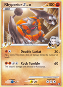 Rhyperior lv. 55 holo 32/111 Rising Rivals 2009 MP