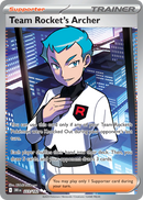 Team Rocket's Archer 223/182 Destined Rivals 2025 NM