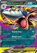 Mega Sharpedo ex 061/094 Phantasmal Flames 2025 NM
