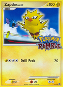 Zapdos lv. 41 08/016 Rumble 2009 MP