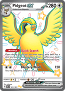 Pidgeot ex 221/091 Paldean Fates 2024 NM