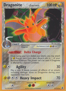Dragonite reverse holo 3/113 Delta Species 2005 MP