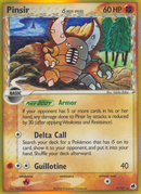 Pinsir holo 9/101 Dragon Frontiers 2006 MP