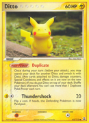 Ditto (Pikachu) 63/113 Delta Species 2005 MP