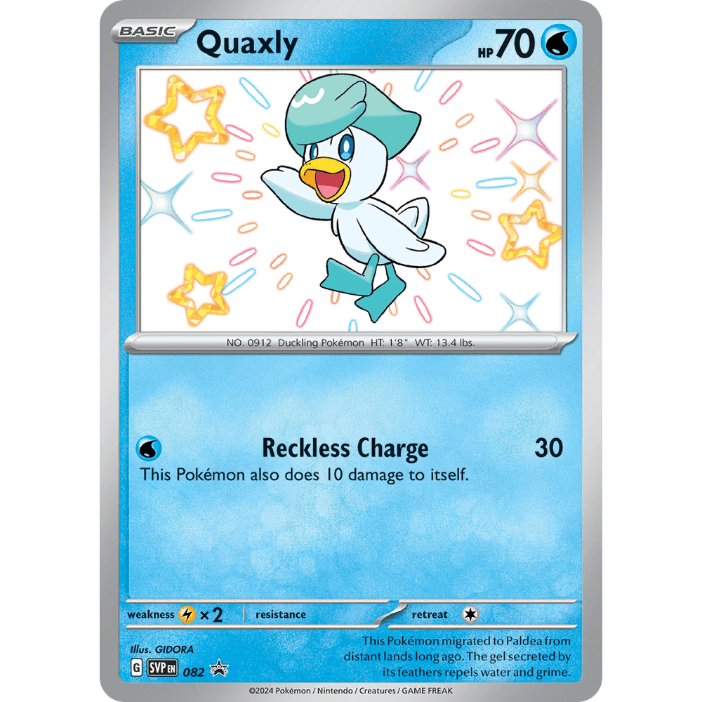 Quaxly 82 Scarlet & Violet Black Star Promos (2024) [NM]