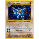 Machamp 1st edition 8/102 Base Set 1999 MP